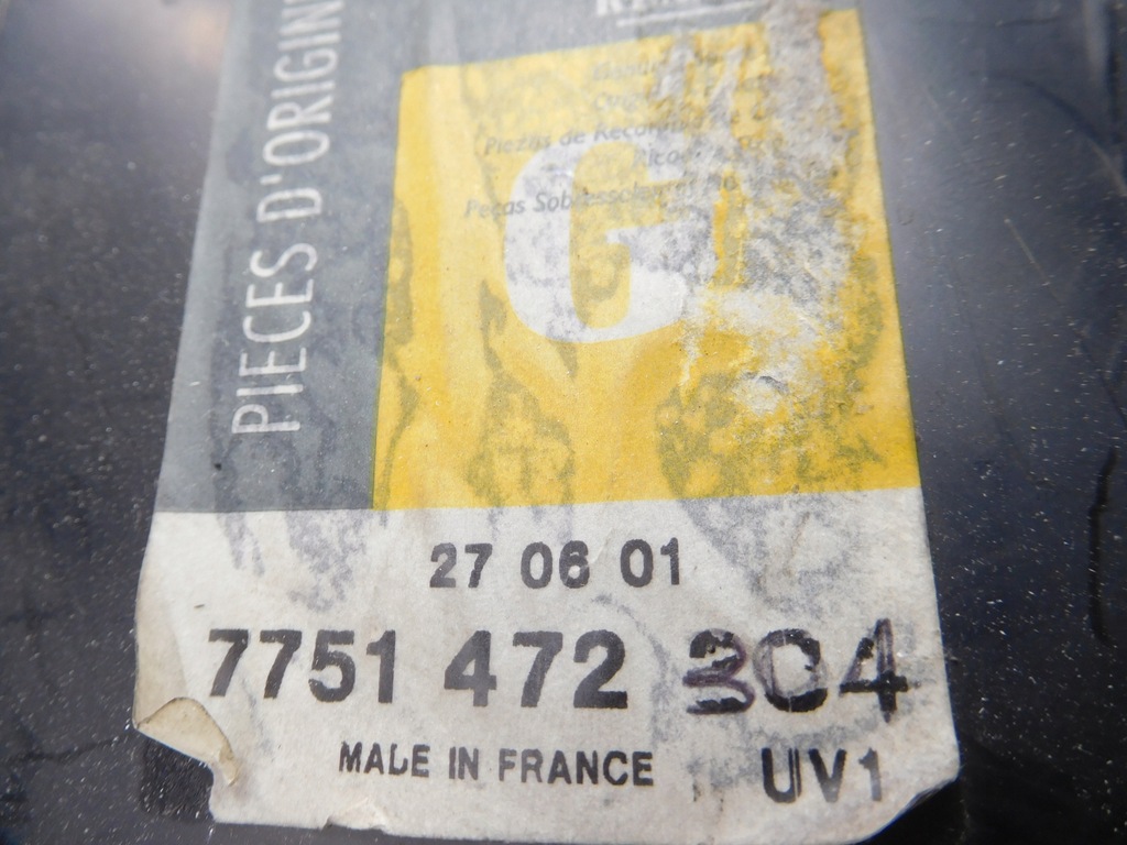 фото №5, Крыло передний с левый renault scenic 7700422175