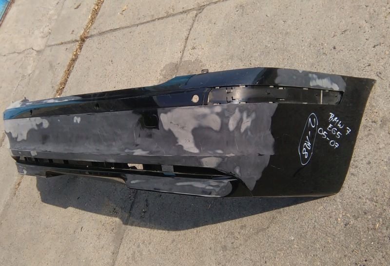 фото №6, Bmw e65 lift 05- бампер задняя задний молдинг pdc