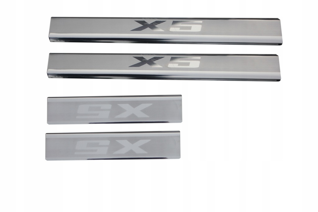 фото №1, Накладки пороги молдинг декоративная bmw x5 2001-2007