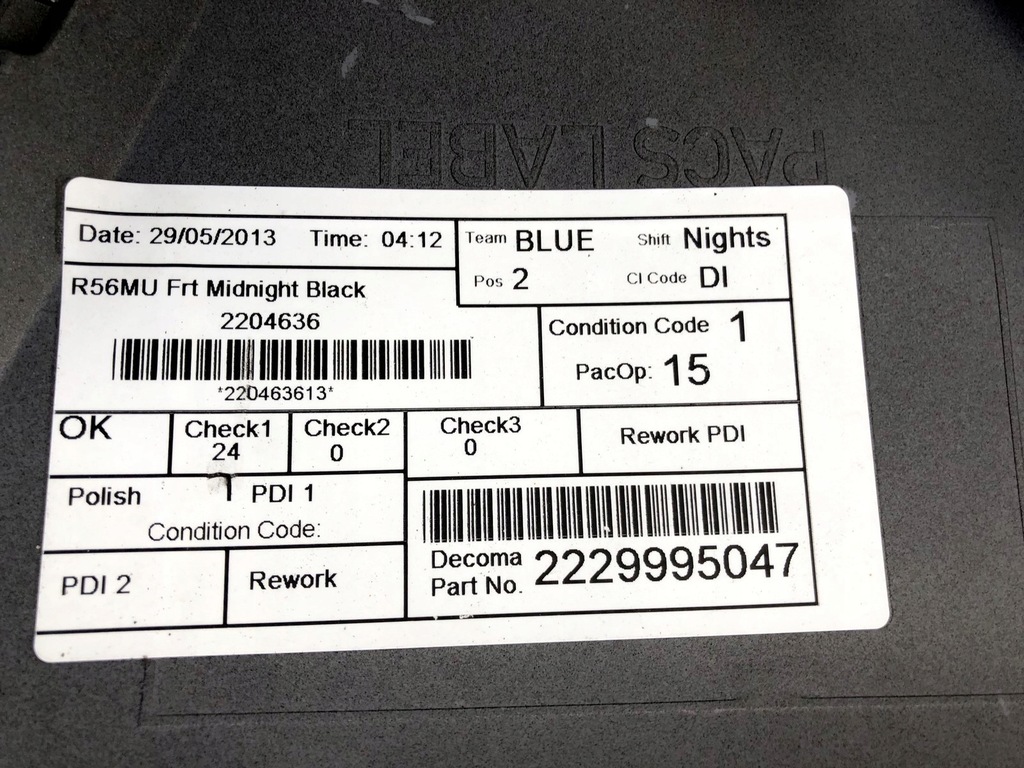 фото №9, Бампер передній mini cooper one r55 r56 bdb перед