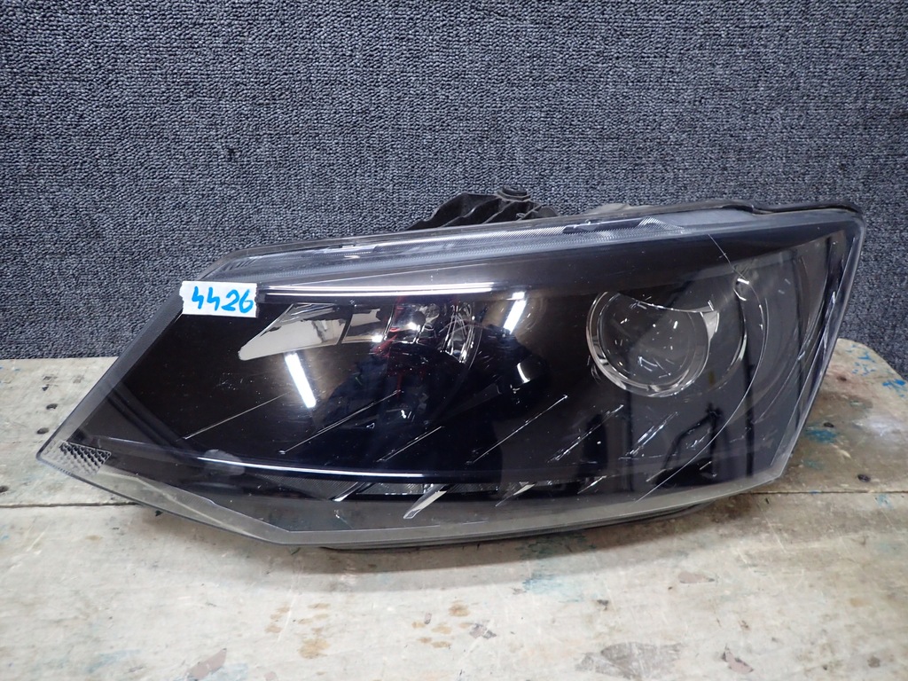 фото №1, Лампа перед ліва skoda fabia iii 3 лінза led