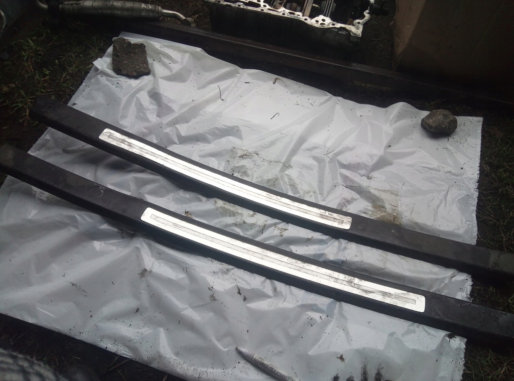 фото №2, Накладка порог перед левая правая 8p audi a3