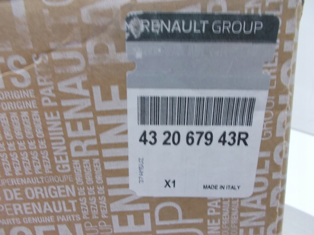 фото №4, 2x oryg kpl. диск тормозные диски + тормозные колодки задняя renault master iii opel movano b