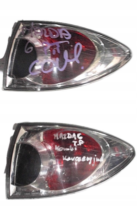 фото №1, Mazda6 kombi лампа задня задня права w крила