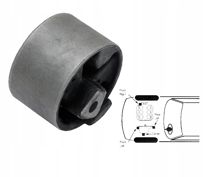 фото №2, Подушка двигуна chrysler town & country 96-00