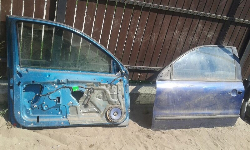 фото №1, Fiat bravo двері 3d капот крила granatowy