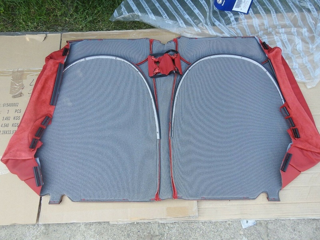 фото №8, Кожа czerwona сиденье сиденье fiat 500 c 07-12