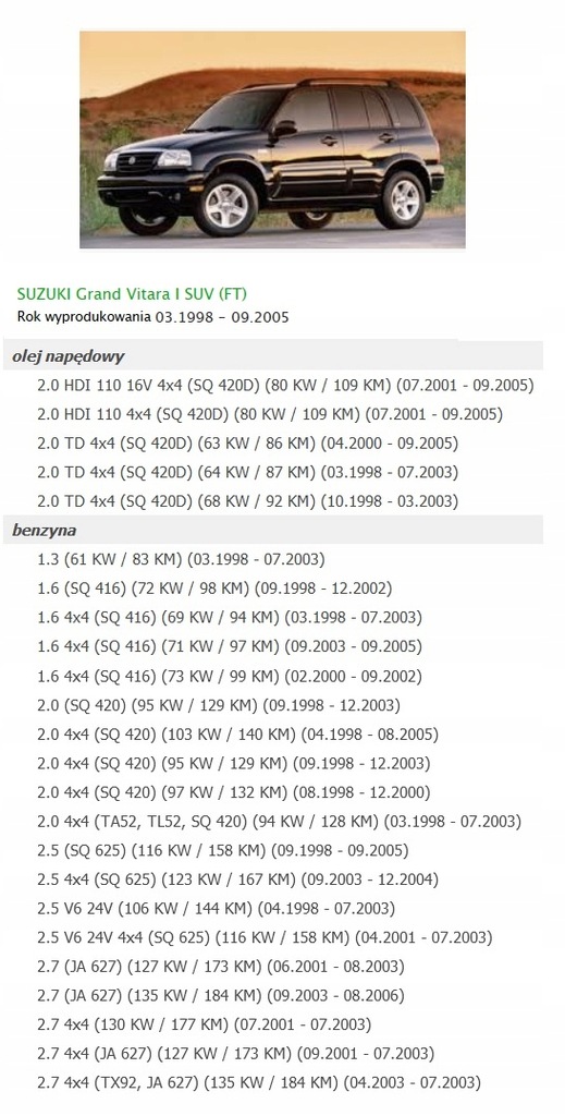 фото №11, Повітродувка вентилятор suzuki grand vitara i europa
