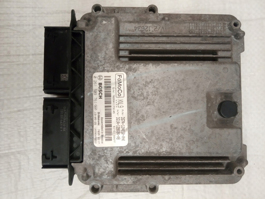 фото №1, Ford fusion 13-бортовой компьютер двигателя ds7a-12a650-ank