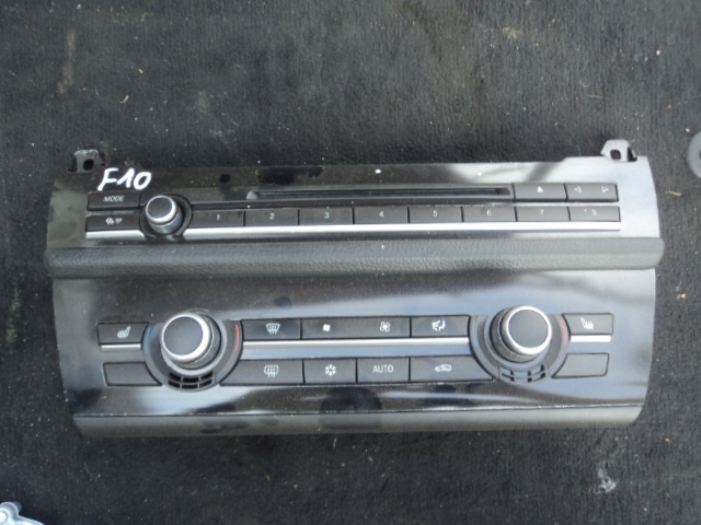 фото №1, Bmw f10 панель кондиціонера радіо підігрів сидіння