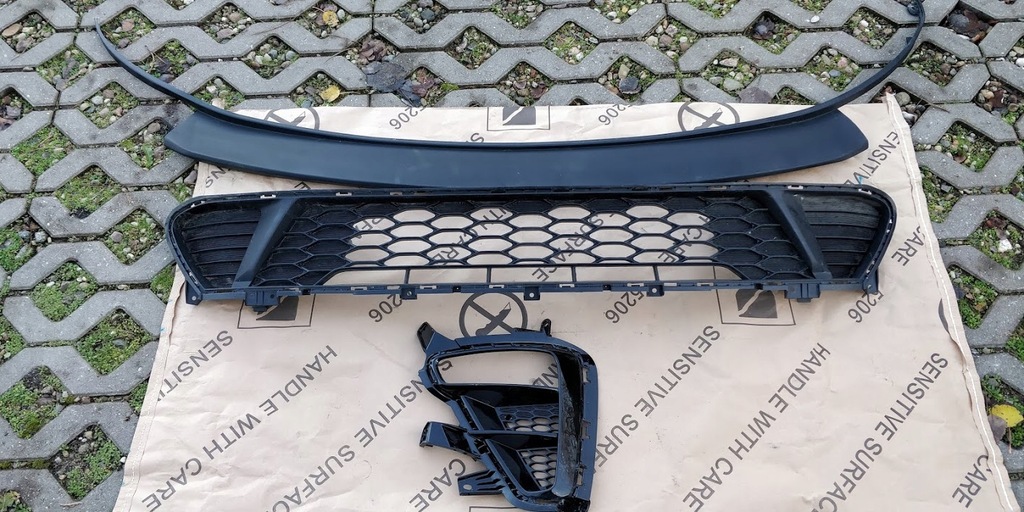 фото №1, Kia ceed iii 18- dół бампера спойлер перед