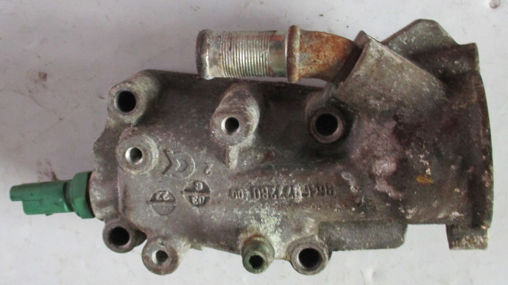 фото №1, Peugeot 307 1.6 16v корпус термостата 9646977280