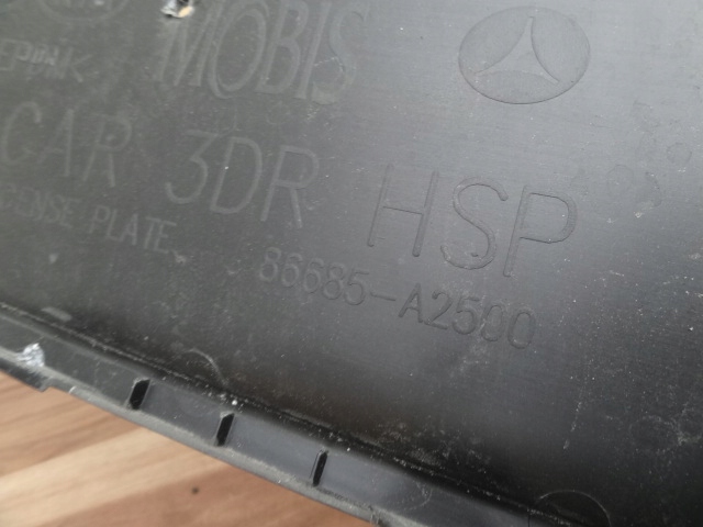 фото №4, Kia ceed ii 2017 gt lift 3d рамка номерного знака задняя org