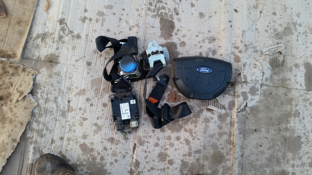 фото №1, Подушки безпеки air bag + ремені ford fiesta mk6