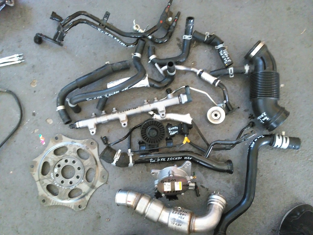 фото №1, Hyundai tucson ii lift 2.0crdi hev труба шланг