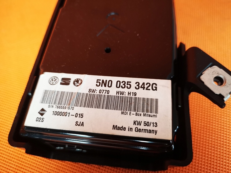 фото №7, Vw polo 6r блок управления мультимедийный кронштейн