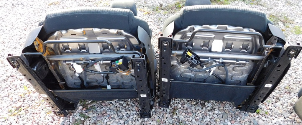 фото №7, Mazda 6 2013r gj сиденья подогрев заднее сиденье kombi чёрные