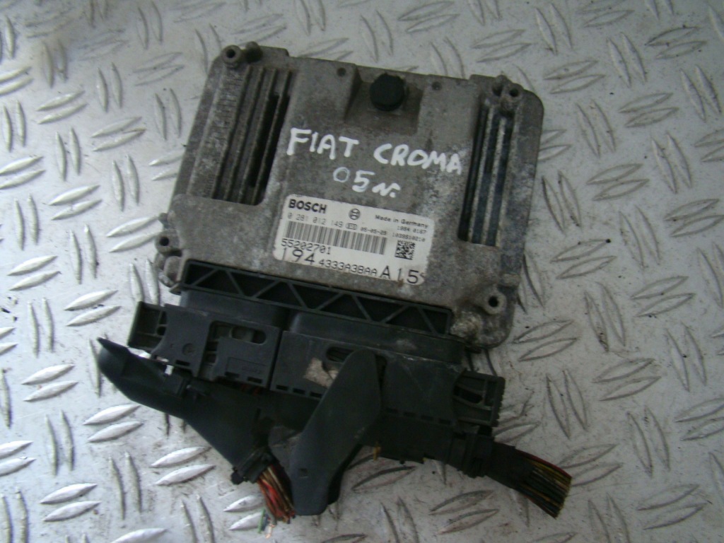 фото №1, Fiat croma ii 1.9 бортовой компьютер 55202701