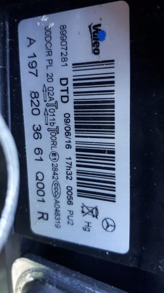 фото №6, Mercedes sls w197 a197 bi-xenon лампа передняя kpl