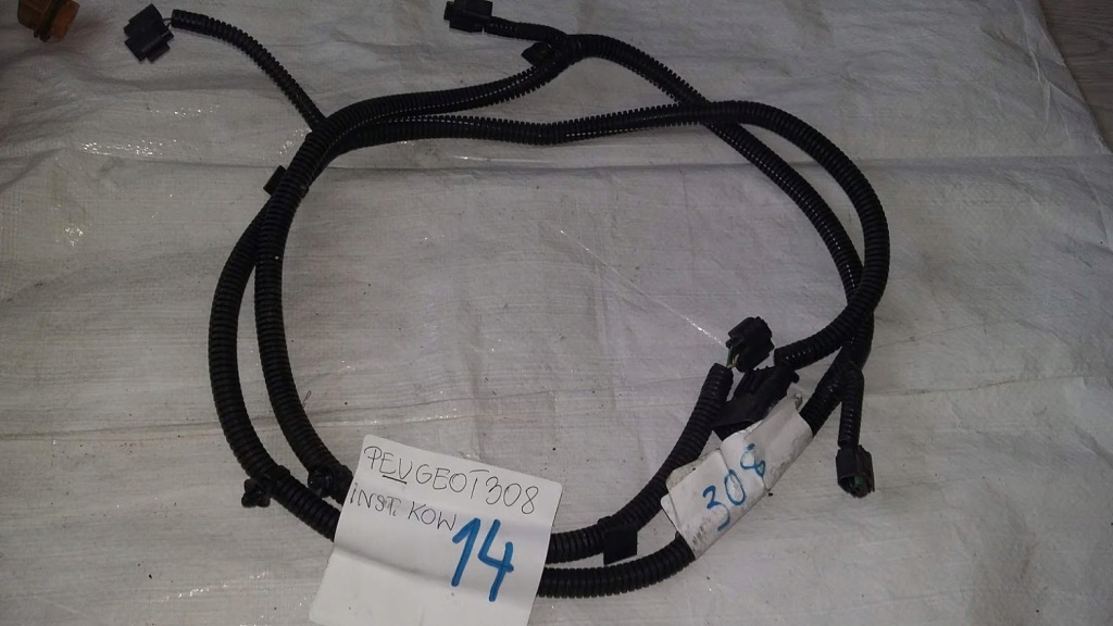 фото №1, Peugeot 308 электропроводка задняя pdc парктроник