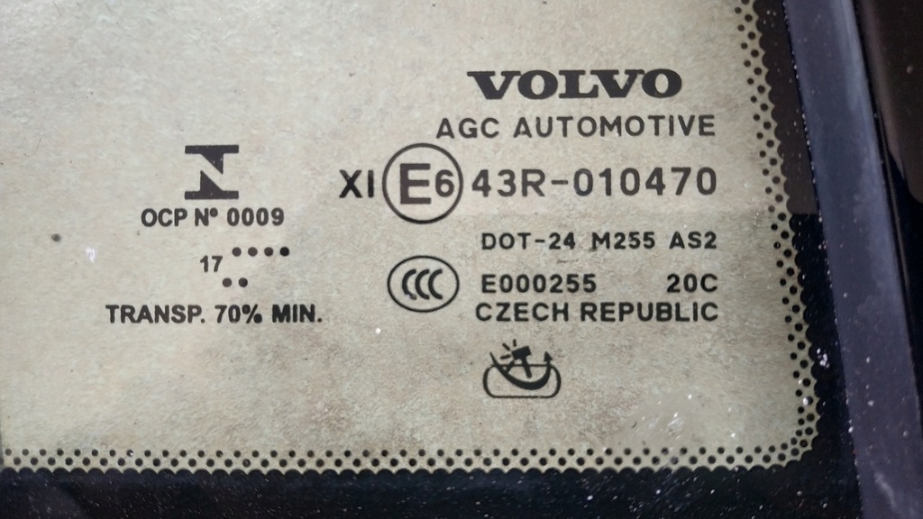 фото №3, Volvo xc90 ii стекло дверь задняя задних рамка молдинг