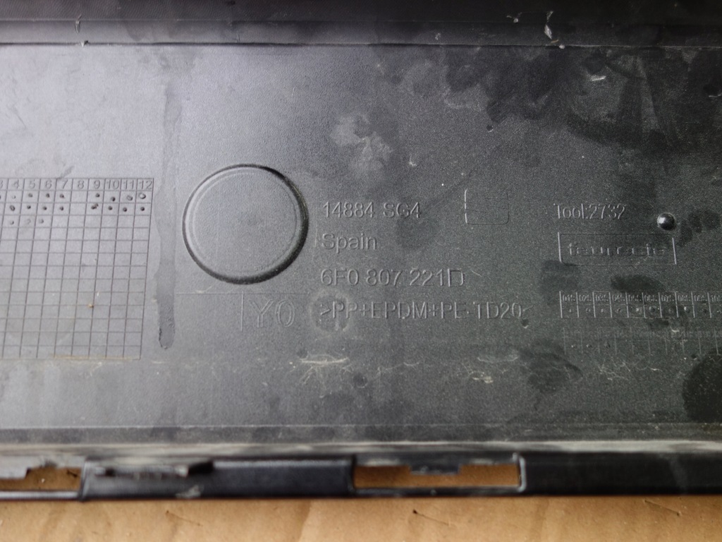 фото №6, Бампер передній seat ibiza v 6f0 6f0 807221d гарний