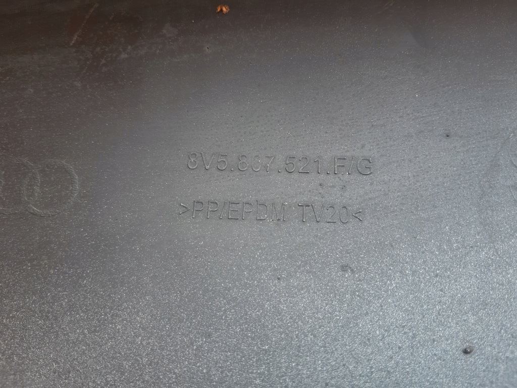 фото №7, Дифузор спойлер бампера задня audi a3 8v s-line