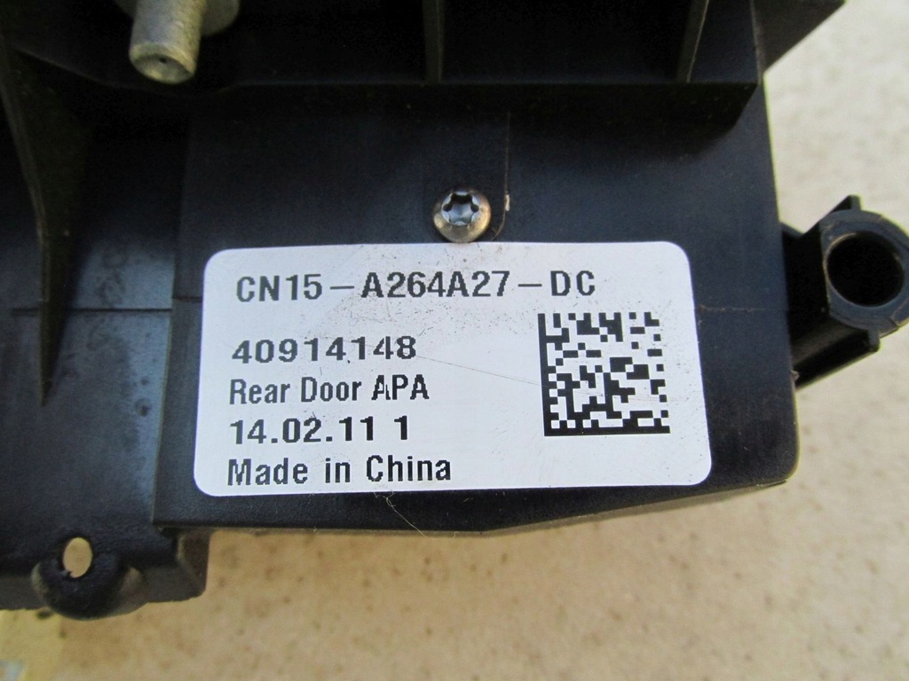 фото №5, Замок дверь задняя 4 контакты cn15a264a26dc ecosport 2014