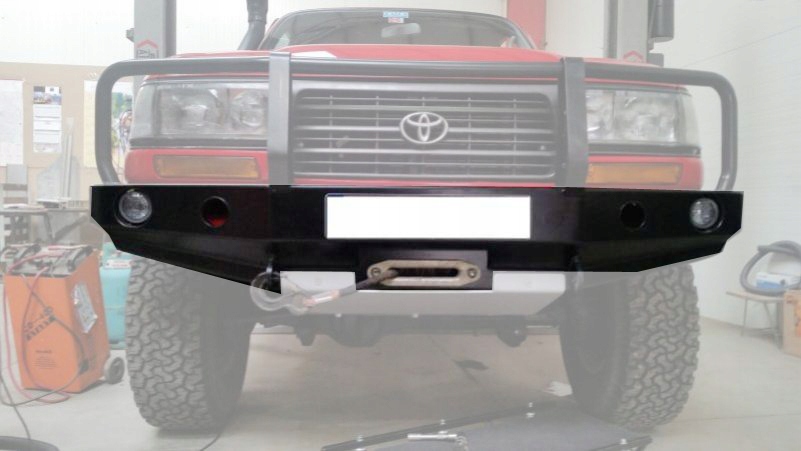 фото №7, Бампер передний стальной toyota land cruiser j80 80