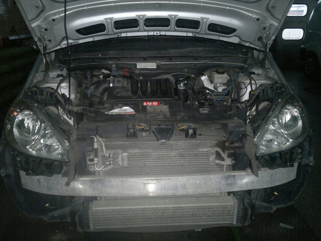 фото №1, Mercedes a klasa w169 кронштейн балка бампер зона