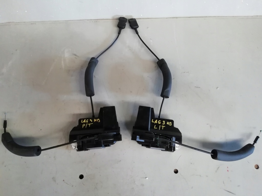 фото №1, Замок замки дверь правый задняя laguna 3 iii 6pin пила