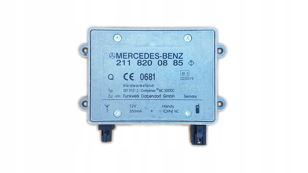 фото №1, Підсилювач модуль антени mercedes clk w209