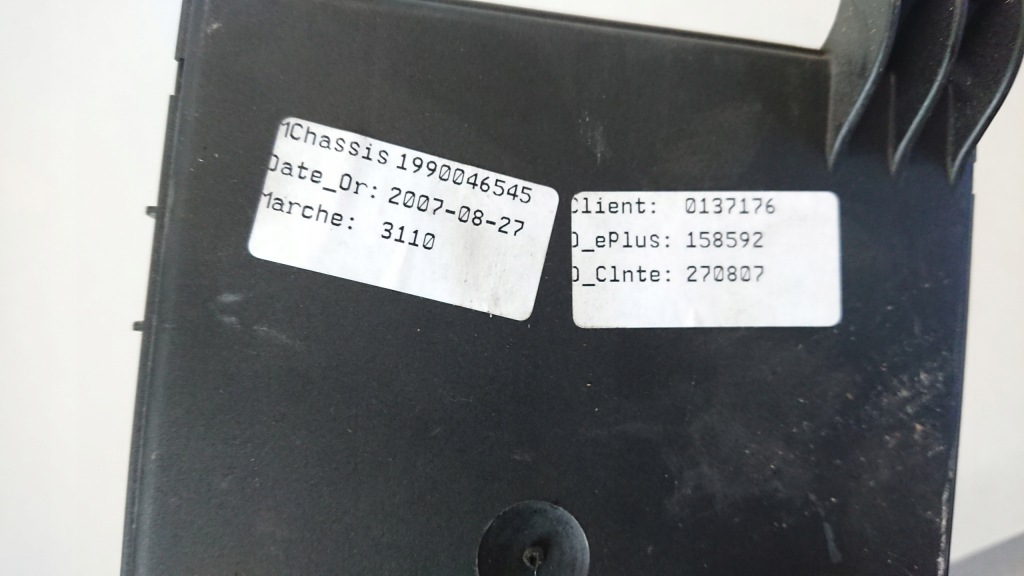 фото №3, Коробка запобіжників fiat оригінальний номер 00517954300