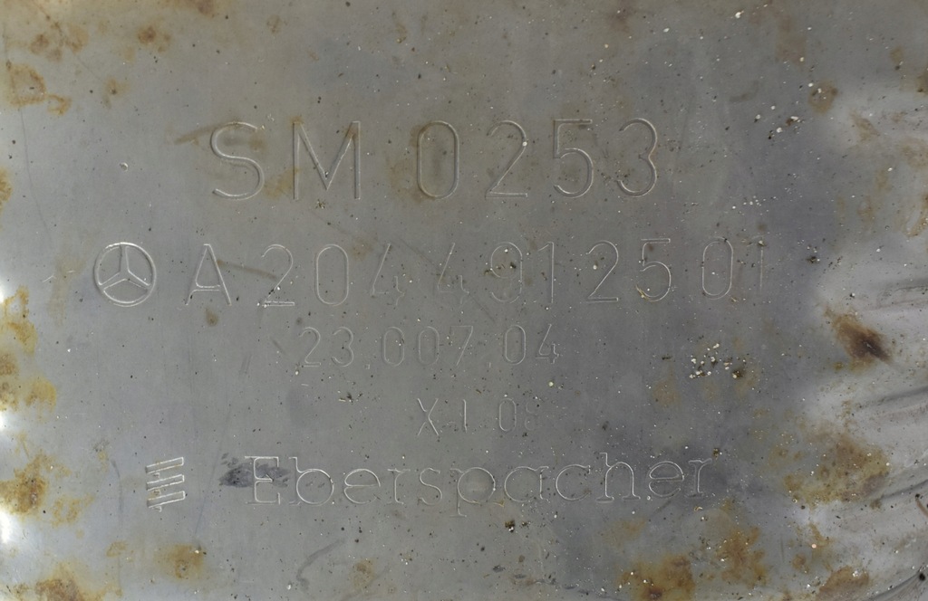 фото №7, Mercedes glk w204 выхлоп гаситель конечный org полный