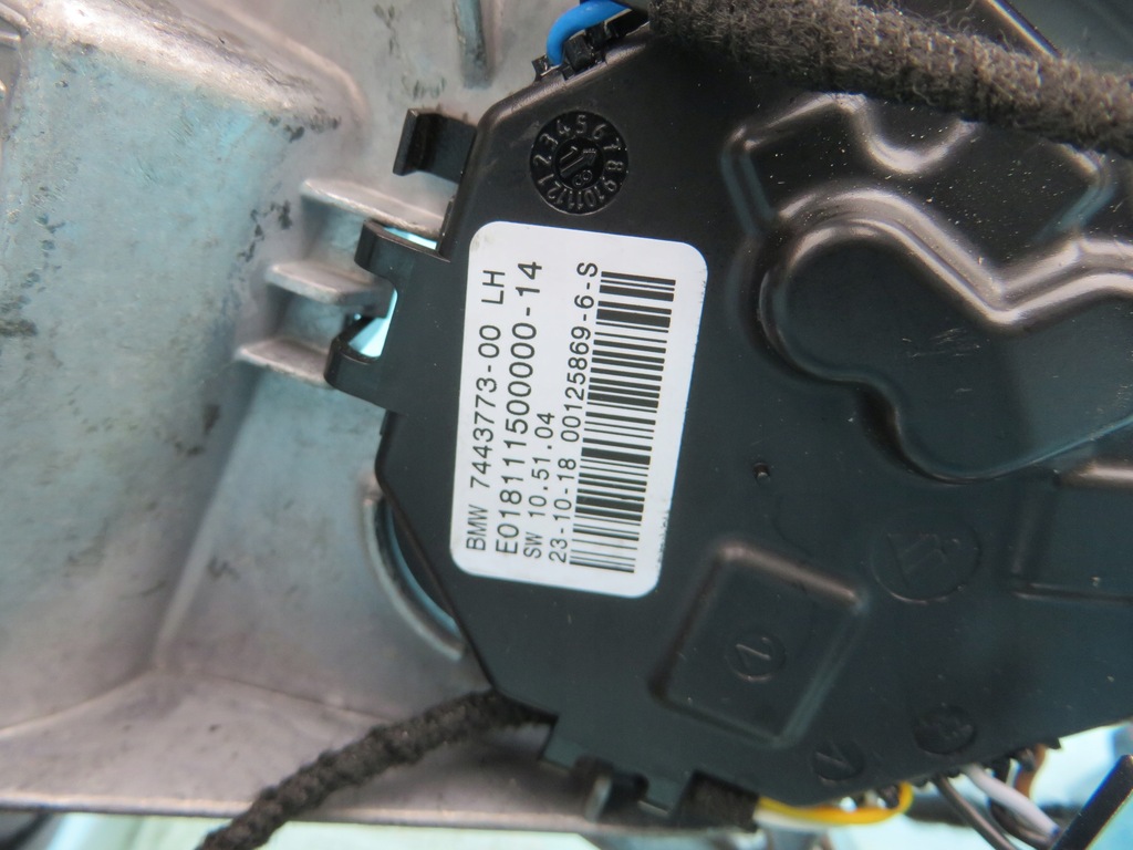 фото №12, Bmw 7 g11 дзеркало ліва хром каркас 9 pin