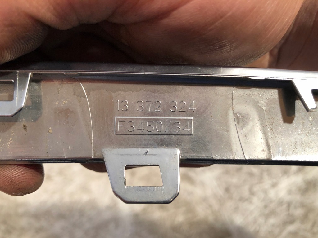 фото №4, Opel cascada молдинг хром решётка решётка радиатора