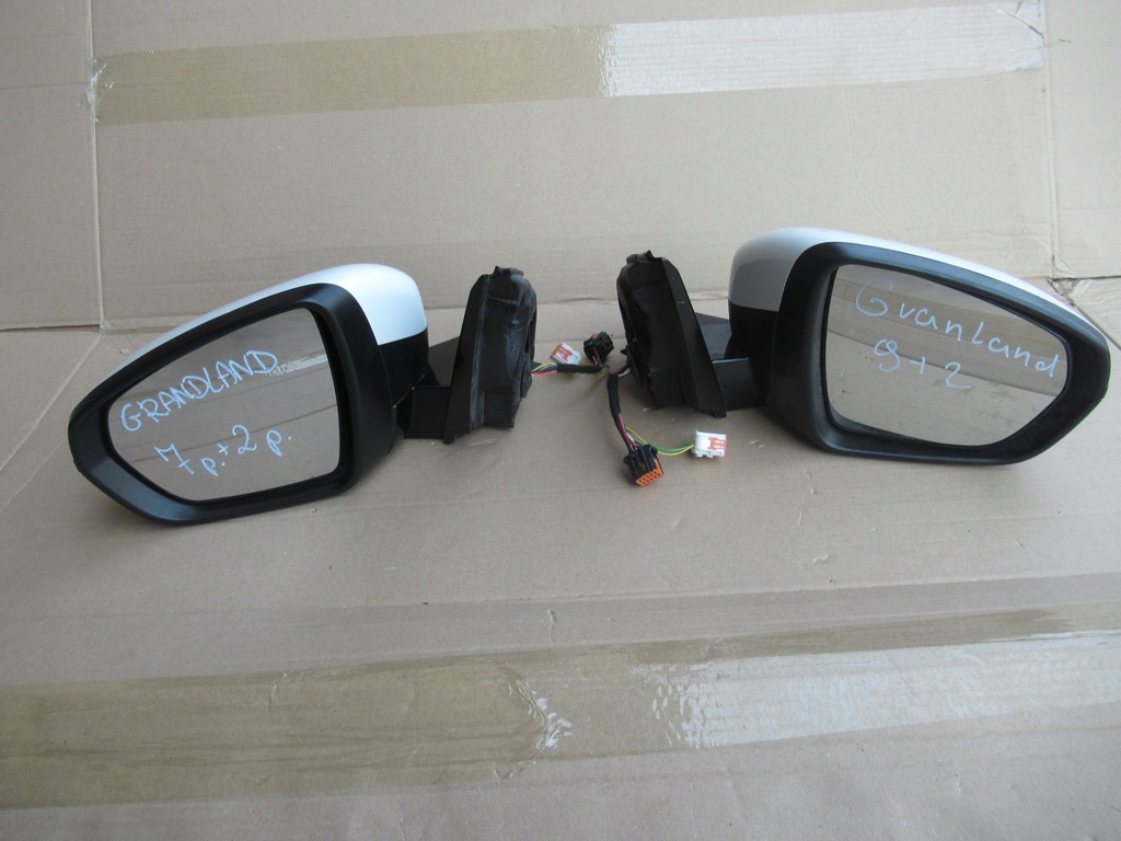 фото №1, Opel grandland зеркало левая 7+2p правое 9+2p