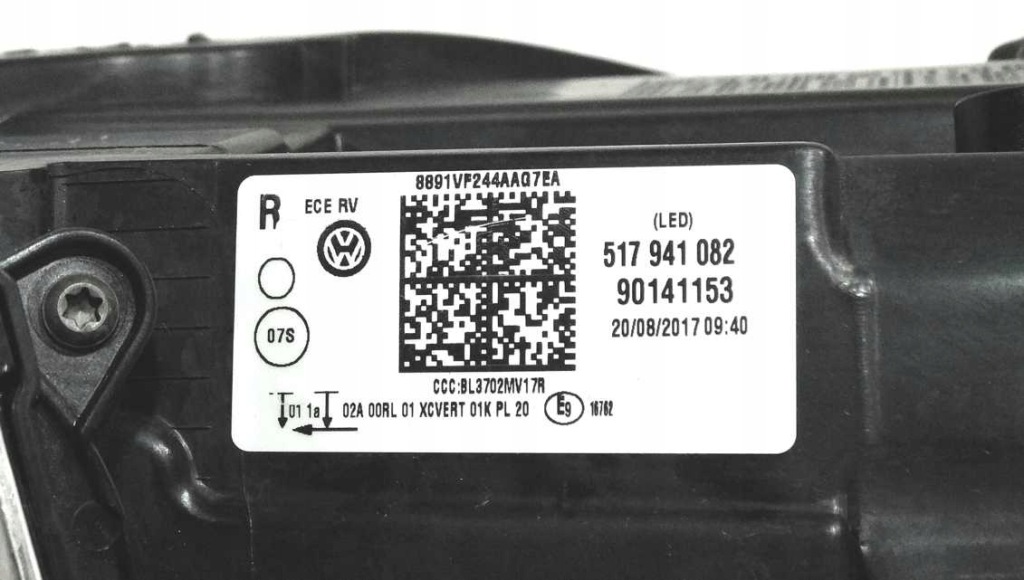 фото №5, Volkswagen оригінальний номер 517941082 лампа full led