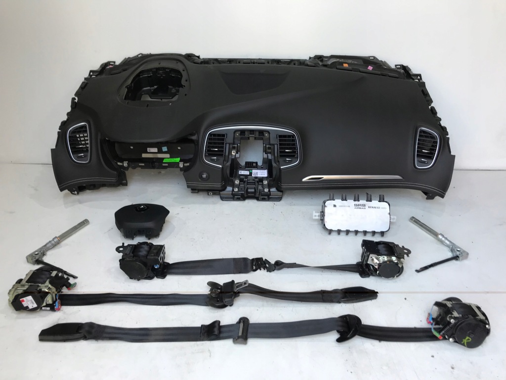 фото №1, Renault scenic 4 iv приборная панель консоль подушка безопасности ремни org