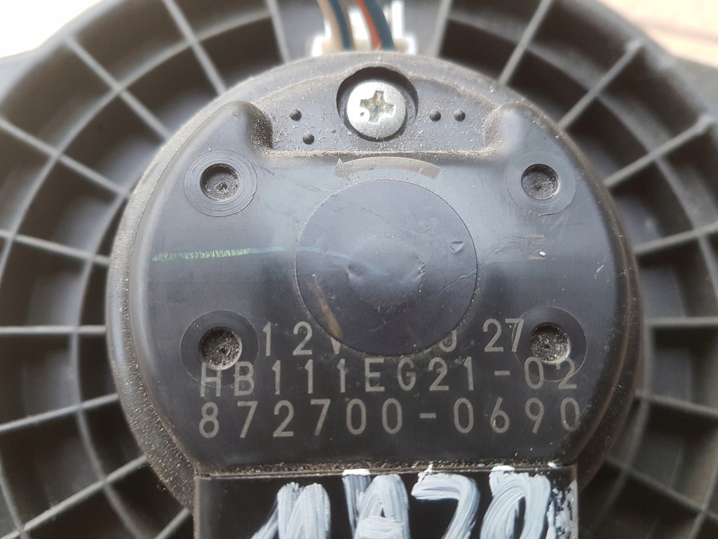 фото №4, Mazda 2 de 09r вентилятор обдув повітродувка europa