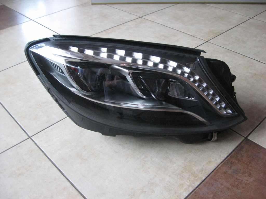 фото №1, Правая лампа - full led - mercedes s klasa w222