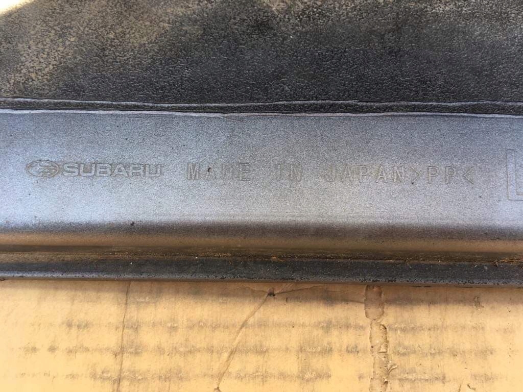 фото №7, Молдинг порог порог левая subaru outback