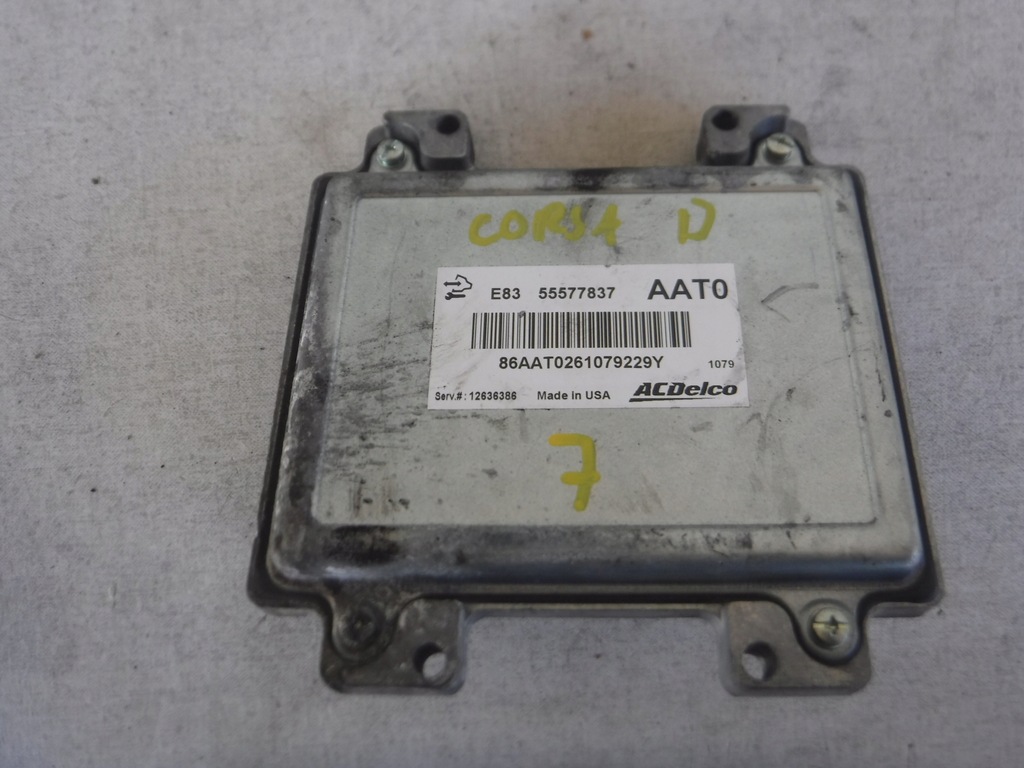 фото №1, Бортовой компьютер opel corsa d 1.2 16v 55577837