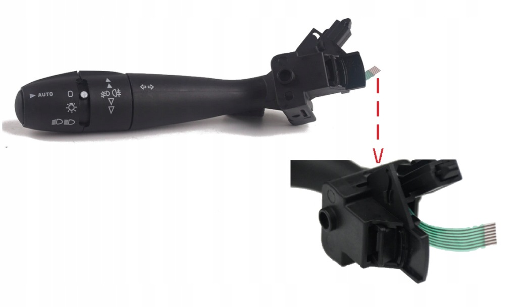 фото №1, Рычаг переключатель света peugeot 1007 206 207