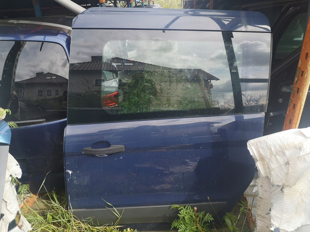 фото №3, Ford tourneo connect 14 r дверь левая задняя длинный