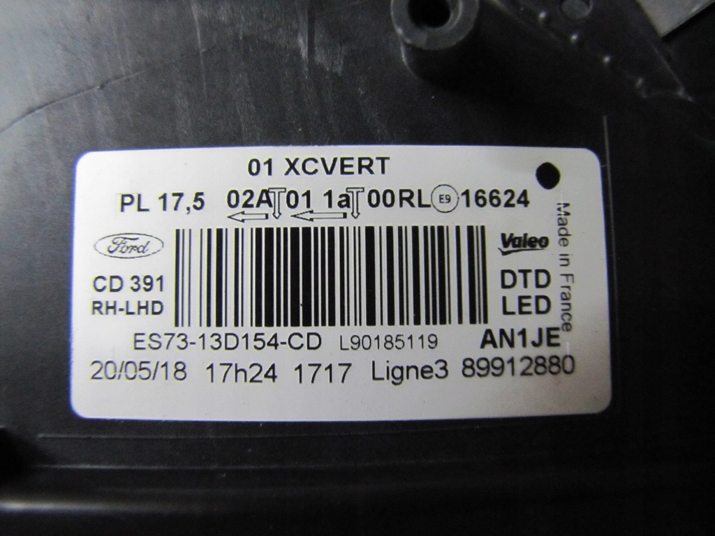 фото №8, Лампа правая ford mondeo mk5 full led