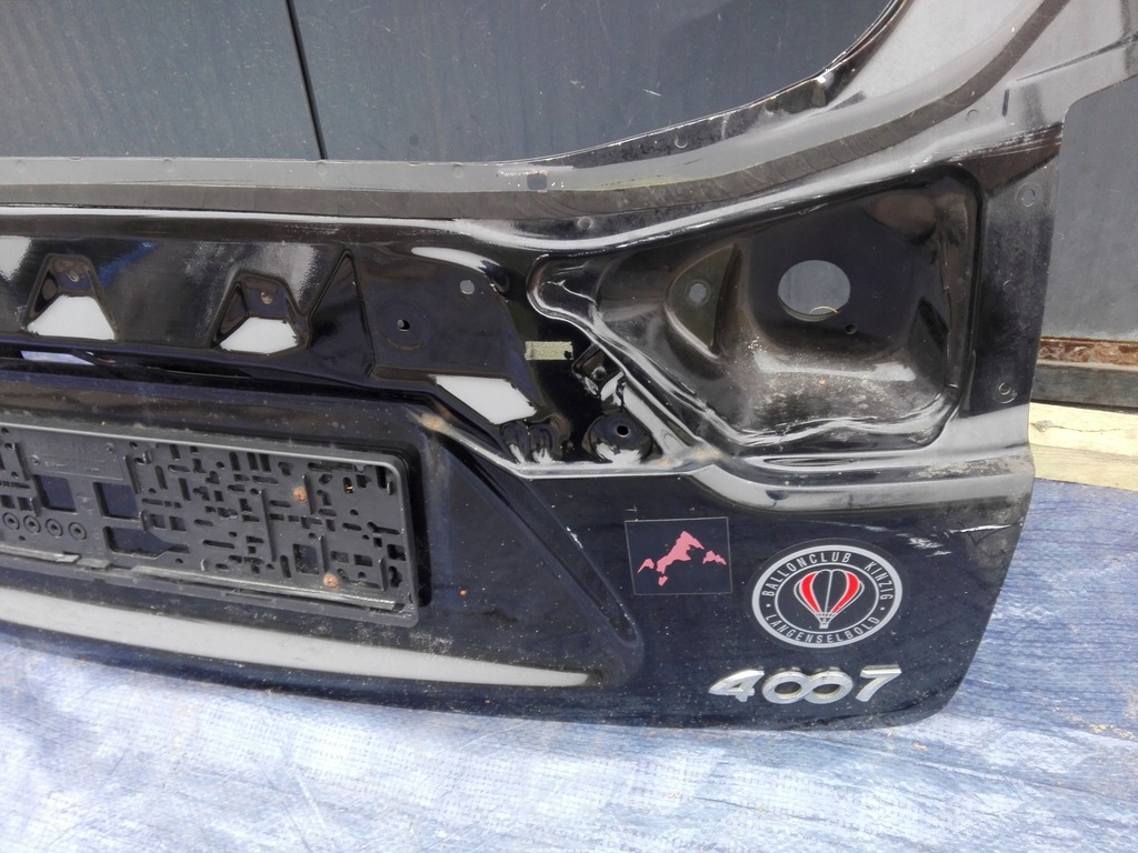 фото №5, Peugeot 4007 крышка багажника задняя задняя