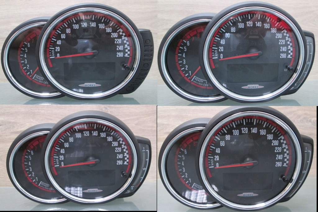 фото №1, Mini f54 f56 f57 f60 jcw счетчик приборы разные rodz