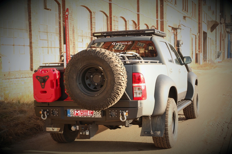 фото №14, Бампер задний стальной toyota hilux vigo 2005-2015 more 4x4