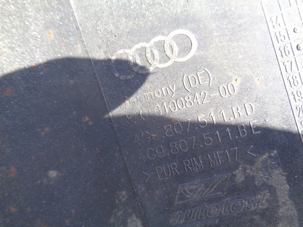 фото №11, Audi a6 c7 rs6 lift kombi бампер задняя 4g9807511bd